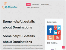 Tablet Screenshot of hggreenbike.com